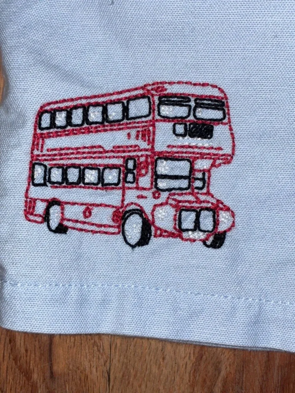 Baby Gap x Paddington Blue Embroidered London Oxford Shirt 5Y